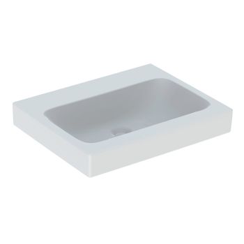  - GEBERIT iCon Umywalka, 60x48,5cm biała z powłoką KeraTect 124061600 - 124061600 - Łazienki Szydłowski