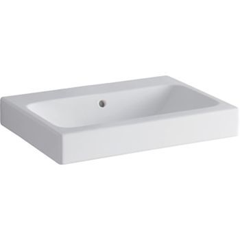  - GEBERIT iCon Umywalka, 60x48,5 cm, biała z powłoką KeraTect 124063600 - 124063600 - Łazienki Szydłowski