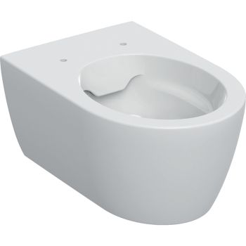  - GEBERIT iCon Wisząca miska WC, lejowa, 35,5x53 cm, biały z powłoka KeraTect 501661008 - 501.661.00.8 - Łazienki Szydłowski