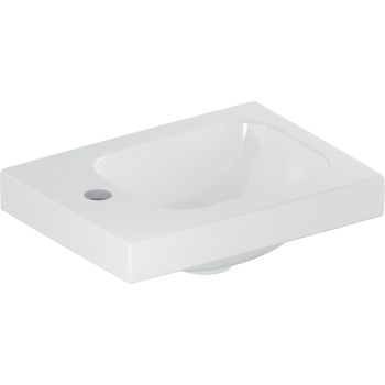  - GEBERIT iCon Light Umywalka 38 x 28 cm bez przelewu biały z powłoką  KeraTect 501831002 - 501.831.00.2 - Łazienki Szydłowski