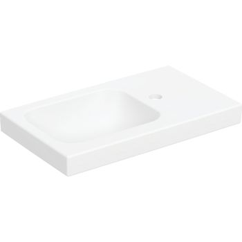  - GEBERIT iCon Light Umywalka kompaktowa, 53 x 31 cm, bez przelewu, z otworem na baterie biały mat 501832JT1 - 501.832.JT.1 - Łazienki Szydłowski