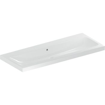  - GEBERIT iCon Light Umywalka, 120x48 cm, z przelewem, bez otworu na baterię, KeraTect 501837004 - 501.837.00.4 - Łazienki Szydłowski