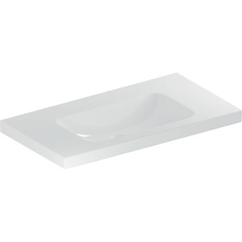  - GEBERIT iCon Light Umywalka, 90x48 cm, bez przelewu, bez otworu na baterię, z powierzchnią odkładczą, KeraTect 501840008 - 501.840.00.8 - Łazienki Szydłowski