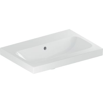  - GEBERIT iCon Light Umywalka, 60x42 cm, z przelewem, bez otworu na baterię, KeraTect 501841004 - 501.841.00.4 - Łazienki Szydłowski
