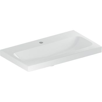  - GEBERIT iCon Light Umywalka, 75x42 cm, bez przelewu, z otworem na baterię, KeraTect 501842006 - 501.842.00.6 - Łazienki Szydłowski