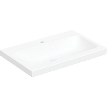  - GEBERIT iCon Light umywalka nablatowa 75cm, biała z KeraTect, 501848006 - 501.848.00.6 - Łazienki Szydłowski