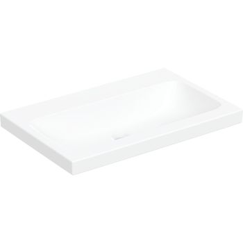  - GEBERIT iCon Light Umywalka stawiana na blat 75cm, biały połysk z KeraTect 501848008 - 501.848.00.8 - Łazienki Szydłowski
