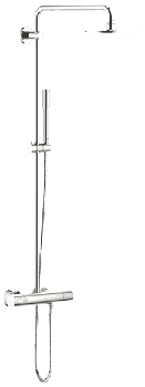  - GROHE-Rainshower System 210 zestaw natryskowy chrom 27032001 - 27032001 - Łazienki Szydłowski