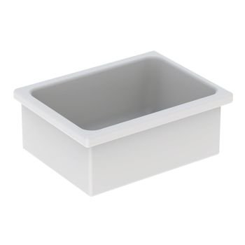 - GEBERIT Publica Ruscello ceramiczny zlew 60 x 45 cm, biały połysk 500885001 - 500.885.00.1 - Łazienki Szydłowski