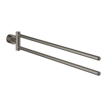 - GROHE-Atrio Wieszak na ręcznik brushed hard graphite 40888AL0 - 40888AL0 - Łazienki Szydłowski