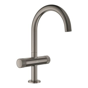 - GROHE-Atrio Private Collection bateria umywalkowa Rozmiar L grafit szczotkowany 21138AL0 - 21138AL0 - Łazienki Szydłowski