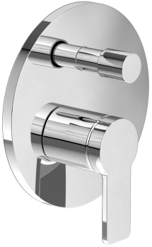 - Villeroy&Boch Architectura bateria wannowo-prysznicowa podtynkowa element zewnętrzny, chrom TVS10335300061 - TVS10335300061 - Łazienki Szydłowski