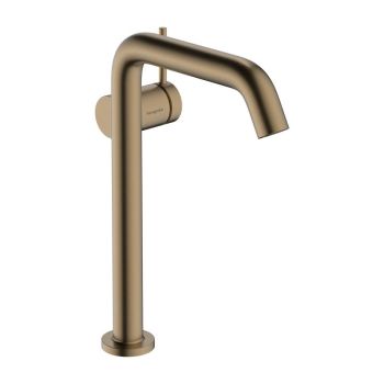 - HANSGROHE Tecturis S wysoka bateria umywalkowa brąz szczotkowany 73372140 - 73372140 - Łazienki Szydłowski