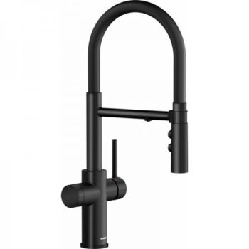  - BLANCO Catris S Flexo bateria kuchenna do wody filtrowanej kolor czarny mat 526707 - 526707 - Łazienki Szydłowski