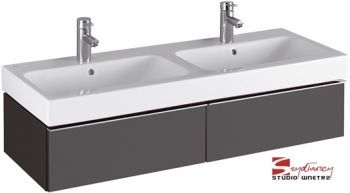  - GEBERIT ICON Szafka wisząca podumywalkowa 118,4 x 47,6 cm lava mat 502314JK1 - 502.314.JK.1 - Łazienki Szydłowski