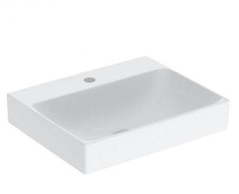  - Geberit ONE umywalka nablatowa 50 x 40 cm biały połysk z KeraTect 505030016 - 505.030.01.6 - Łazienki Szydłowski