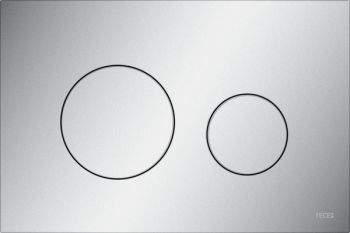  - TECEloop - przycisk spłukujący do WC z tworzywa, chrom mat 9240922 - 9240922 - Łazienki Szydłowski