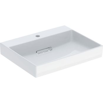  - Geberit ONE umywalka 60 x 48 cm biały połysk z KeraTect 505034001 - 505.034.00.1 - Łazienki Szydłowski
