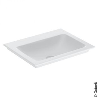  - Geberit ONE umywalka meblowa 60x48 cm biały połysk z powłoką KeraTect 505011011 - 505.011.01.1 - Łazienki Szydłowski