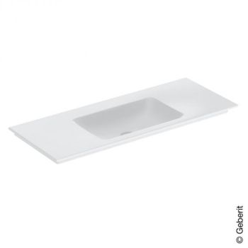  - Geberit ONE umywalka meblowa 120 x 48 cm biały połysk z powłoką KeraTect 505011015 - 505.011.01.5 - Łazienki Szydłowski