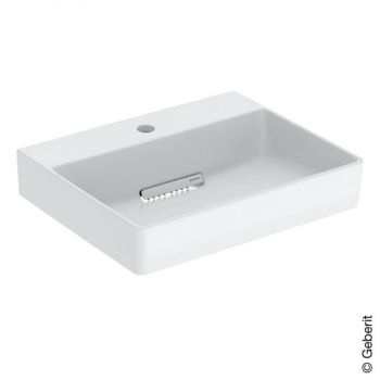  - Geberit ONE umywalka 50 x 41 cm biały połysk z KeraTect 505019001 - 505.019.00.1 - Łazienki Szydłowski