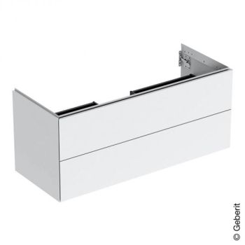  - Geberit ONE szafka pod umywalke 118,4x47 cm z 2 szufladami biały wysoki połysk 505265001 - 505.265.00.1 - Łazienki Szydłowski