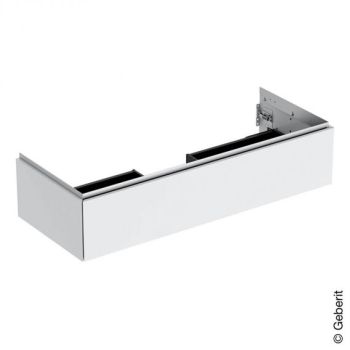  - Geberit ONE szafka pod umywalke 118,4x47 cm z szuflada biały wysoki połysk 505075001 - 505.075.00.1 - Łazienki Szydłowski