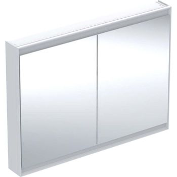  - Geberit ONE szafka z lustrem z oświetleniem LED 120x15 cm biały 505815002 - 505.815.00.2 - Łazienki Szydłowski
