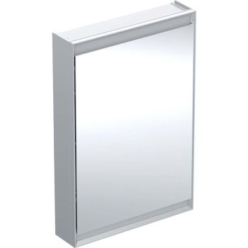  - Geberit ONE szafka z lustrem z oświetleniem LED 60x15 cm aluminium szczotkowany 505810001 - 505.810.00.1 - Łazienki Szydłowski