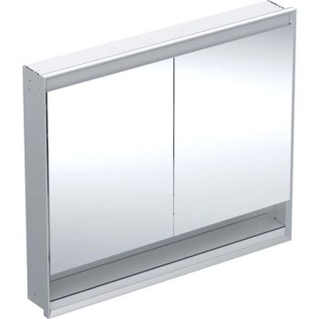  - Geberit ONE szafka z lustrem z oświetleniem LED 105x15 cm aluminium szczotkowany 505824001 - 505.824.00.1 - Łazienki Szydłowski
