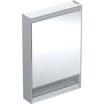  - Geberit ONE szafka z lustrem z oświetleniem LED 60x15 cm aluminium szczotkowany 505830001 - 505.830.00.1 - Łazienki Szydłowski