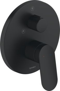 - DURAVIT Wave bateria prysznicowa do obsługi 2 odbiorników czarny mat WA4210012046 - WA4210012046 - Łazienki Szydłowski