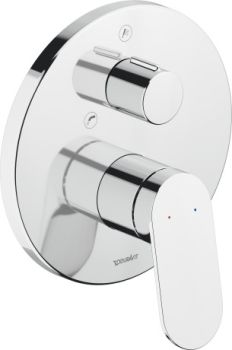 - DURAVIT Wave bateria wannowa do obsługi 2 odbiorników chrom WA5210012010 - WA5210012010 - Łazienki Szydłowski