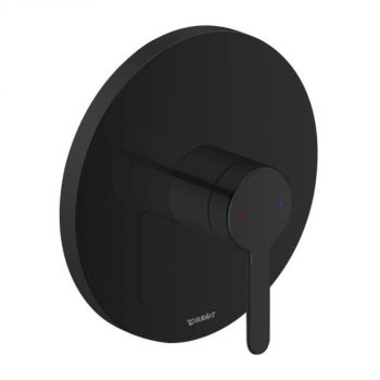 - DURAVIT C.1 bateria prysznicowa podtynkowa, czarny mat C14210010046 - C14210010046 - Łazienki Szydłowski