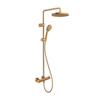 - DURAVIT Shower Systems Zestaw prysznicowy brąz szczotkowany TH4282008004 - TH4282008004 - Łazienki Szydłowski