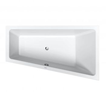  - Duravit No.1 wanna narożna 170x100 cm, do zabudowy biały połysk 700509000000000 - 700509000000000 - Łazienki Szydłowski