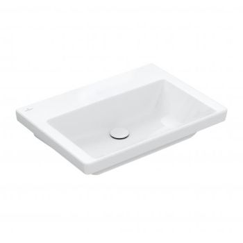  - Villeroy&Boch Subway 3.0 umywalka 65 x 47 cm bez otworu na baterię, bez przelewu biały 4A706801 - 4A706801 - Łazienki Szydłowski