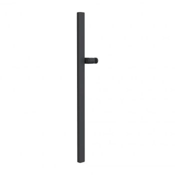 - DURAVIT Drążek prysznicowy 80 cm czarny mat UV0600005046 - UV0600005046 - Łazienki Szydłowski