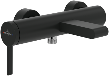 - Villeroy&Boch Dawn bateria wannowa z mieszaczem czarny mat TVT106501151K5 - TVT106501151K5 - Łazienki Szydłowski