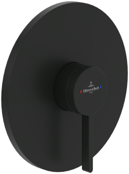 - Villeroy&Boch Dawn bateria prysznicowa podtynkowa element zewnetrzny czarny mat TVS106352110K5 - TVS106352110K5 - Łazienki Szydłowski