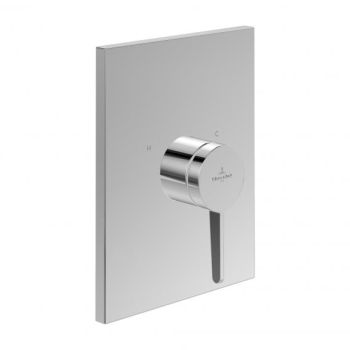 - Villeroy&Boch Conum podtynkowa bateria jednouchwytowa do 1 odbiornika chrom TVS12700400061 - TVS12700400061 - Łazienki Szydłowski