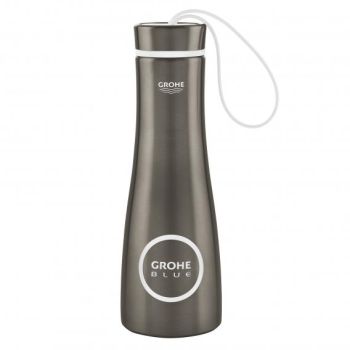 - GROHE-Blue Butelka termoaktywna kolor brushed hard graphite 40848AL0 - 40848AL0 - Łazienki Szydłowski
