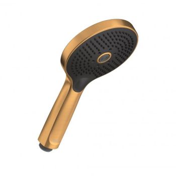 - DURAVIT Słuchawka prysznicowa 3jet Click! 120 MinusFlow brąz szczotkowany UV0652017004 - UV0652017004 - Łazienki Szydłowski