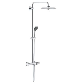  - GROHE-Vitalio Joy System 260 System wannowo-prysznicowy z termostatem do montażu ściennego chrom 27860001 - 27860001 - Łazienki Szydłowski