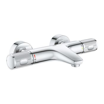 - GROHE-Grohtherm 1000 Bateria wannowa z termostatem, chrom 34830000 - 34830000 - Łazienki Szydłowski