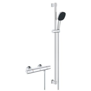  - GROHE- Precision Trend Zestaw prysznicowy z baterią termostatyczną chrom 34855003 - 34855003 - Łazienki Szydłowski