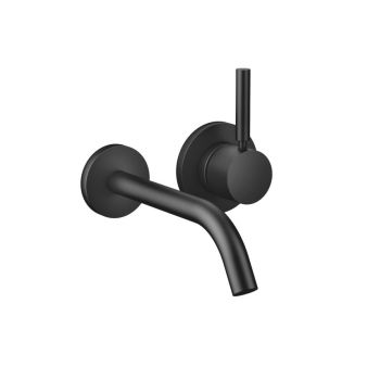  - DORNBRACHT META bateria umywalkowa ścienna z mieszaczem bez korka automatycznego czarny mat 36860660-33 - 36860660-33 SK - Łazienki Szydłowski