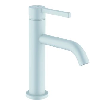 - KLUDI NOVA FONTE bateria umywalkowa 100 biały mat 202895315 - 202895315 - Łazienki Szydłowski
