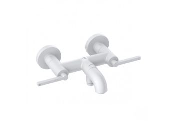 - KLUDI NOVA FONTE PURISTIC bateria wannowo-prysznicowa biały mat 205405315 - 205405315 - Łazienki Szydłowski