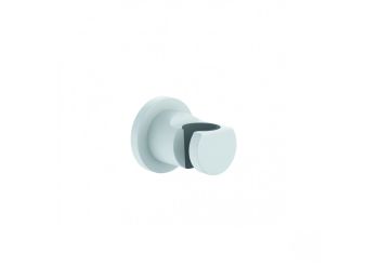 - KLUDI NOVA FONTE PURISTIC ścienny uchwyt natryskowy biały mat 205525315 - 2055253-15 - Łazienki Szydłowski